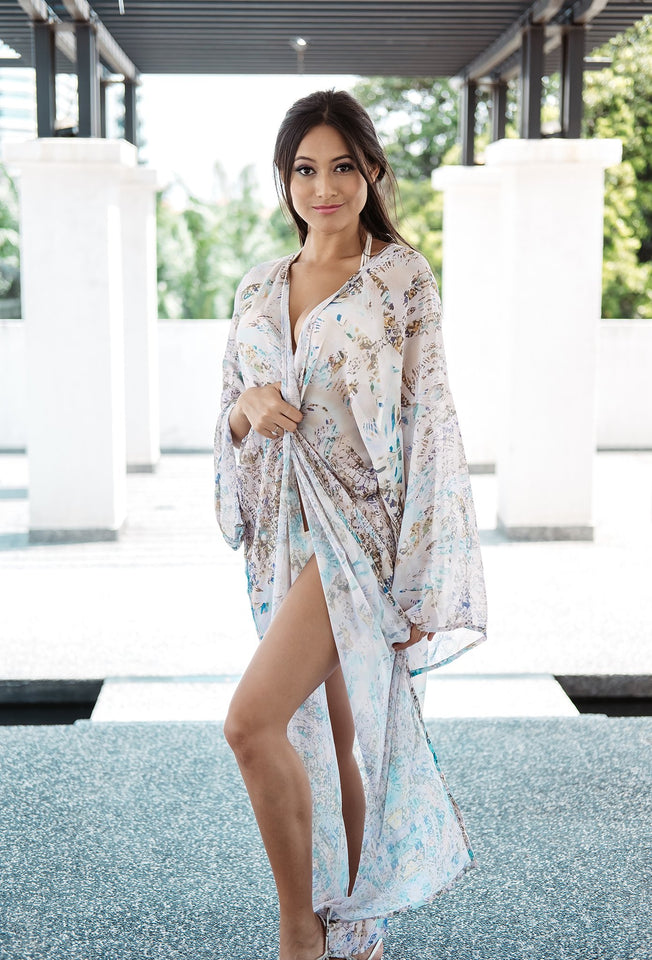 Meeta Maxi Kimono